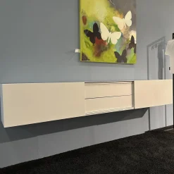 Kettnaker Kommoden & Sideboards|Lowboard Lack Weiß Matt Wandhängend