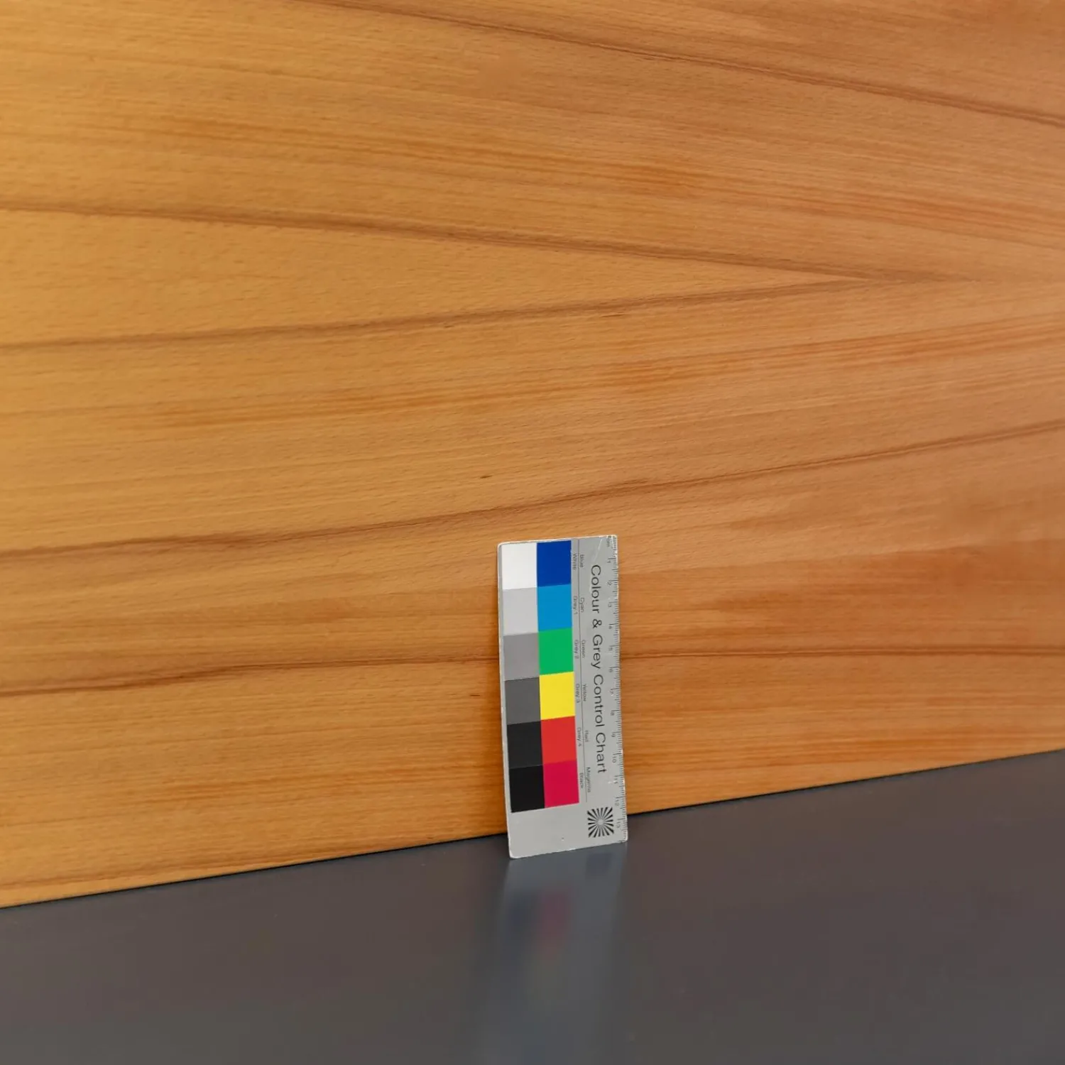 Würmseher Wohnwände & Tv-Lowboards|Lowboard Optima Lack Anthrazit 25 TV-Paneel Kernbuche Natur Lackiert