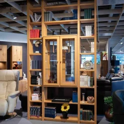 Musterring Regale|Markert Raumteiler Tarragona Soft in Ahorn Satin