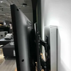 Musterring Wohnwände & Tv-Lowboards|Medienkombination Q-Media MR Balkeneiche Bianco Furniert mit LED-Beleuchtung