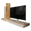 Spectral Smart Furniture Wohnwände & Tv-Lowboards|Medienmöbel Twenty Wandhängend Oberflächen Lack Matt Kieselstein Furnier Eiche Sand Stoff Silber