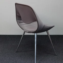 Züco Einzelstühle|Mehrzweckstuhl Little Perillo XS Bezug Grau Vierbein Chrom