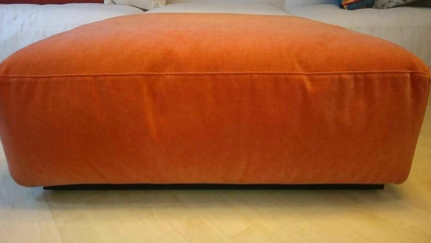 Cassina Hocker & Sitzsäcke|Mex Cube Hocker Stoff O 13O411 Orange