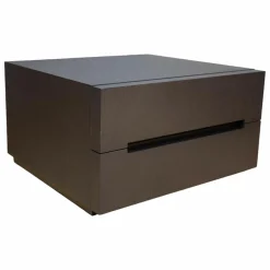 Molteni & C Nachttische|Nachtkommode 3030 Eiche Grau Füße Schwarz Mit 2 Schubladen