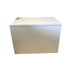 Venier Nachttische|Nachttisch Aliante Basic Bianco Assoluto Matt Weiß