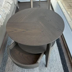 Molteni & C Beistelltische|Nachttisch Beistelltisch When Eiche Graphit Schub Holz