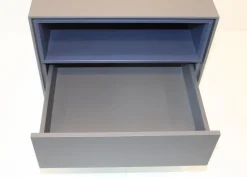 Schönbuch Nachttische|Nachttisch Holz Front 66 Granit Grau Nische 51 Nachtblau