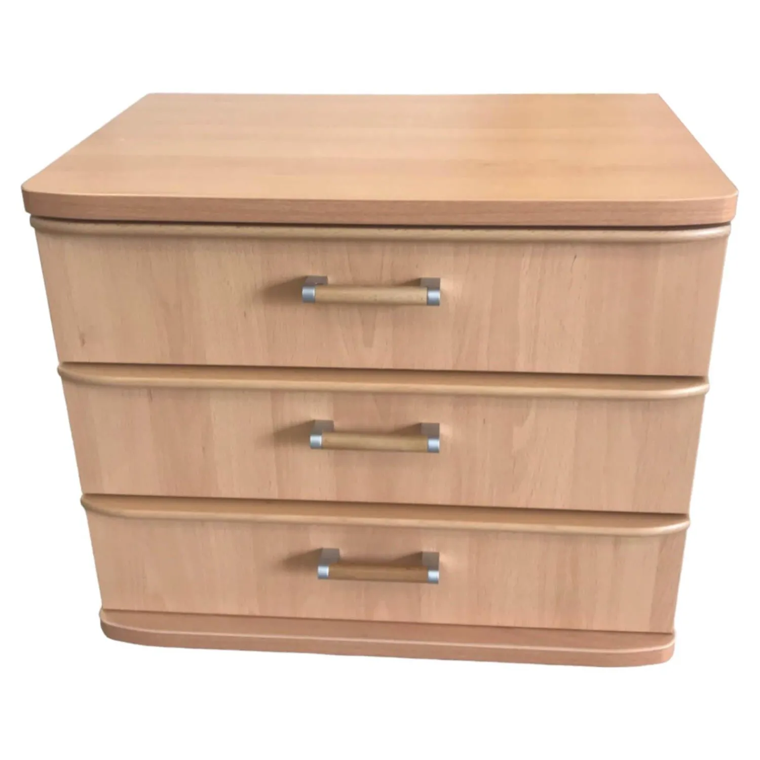 Nolte Nachttische|Nachttisch Saphir Buche Mit 3 Schubkästen