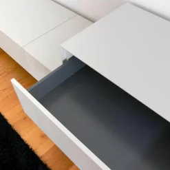 Piure Wohnwände & Tv-Lowboards|Nex Box TV-Kombination Lack Matt Lichtgrau