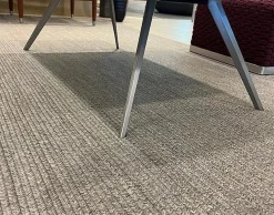 Flexform Loungemöbel|Outdoor Coffee Table Zefiro Platte Stein Silbergneis Grau Gestell Aluminium Matt Gebürstet