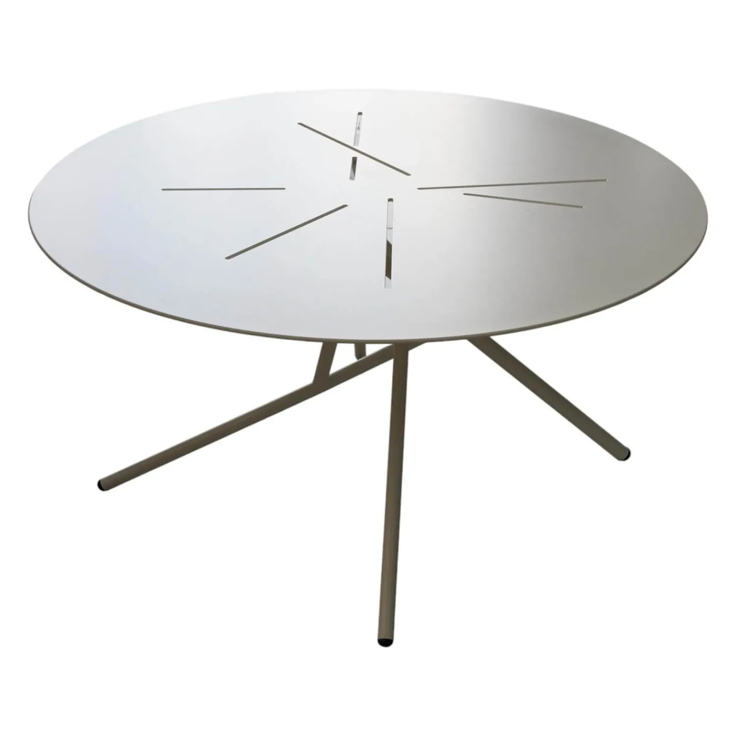 DEDON Beistelltische|Couchtische|Outdoor Couchtisch Mangrove Pure White Weiß Gepulvert