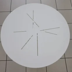 DEDON Beistelltische|Couchtische|Outdoor Couchtisch Mangrove Pure White Weiß Gepulvert