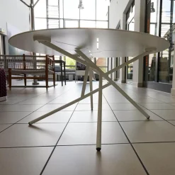 DEDON Beistelltische|Couchtische|Outdoor Couchtisch Mangrove Pure White Weiß Gepulvert