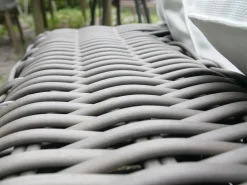 DEDON Loungemöbel|Outdoor Sofa 3 Sitzer Paros Farbe Silt Mit Kissenset Dry+ Plush Farben Linen Off White Inklusive Rolle