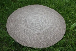 Gloster Teppiche|Outdoor Teppich Rug Geflochtenes Sunbrella Acryl Ombre Hazel Grau