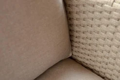 Cane Line Loungemöbel|Outdoor-Sofa Diamond Stoff Taupe