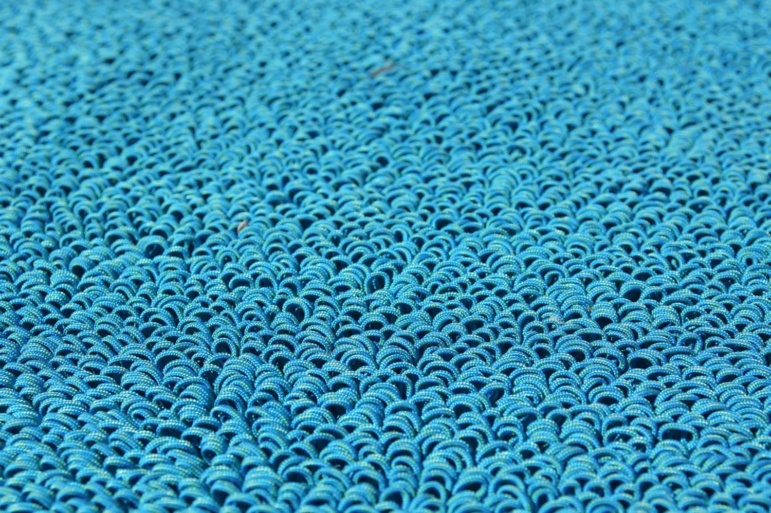 CS Rugs Teppiche|Outdoorteppich 250x250 Beaufort 16 High Tenacity Polyester 440160 Azur Blau