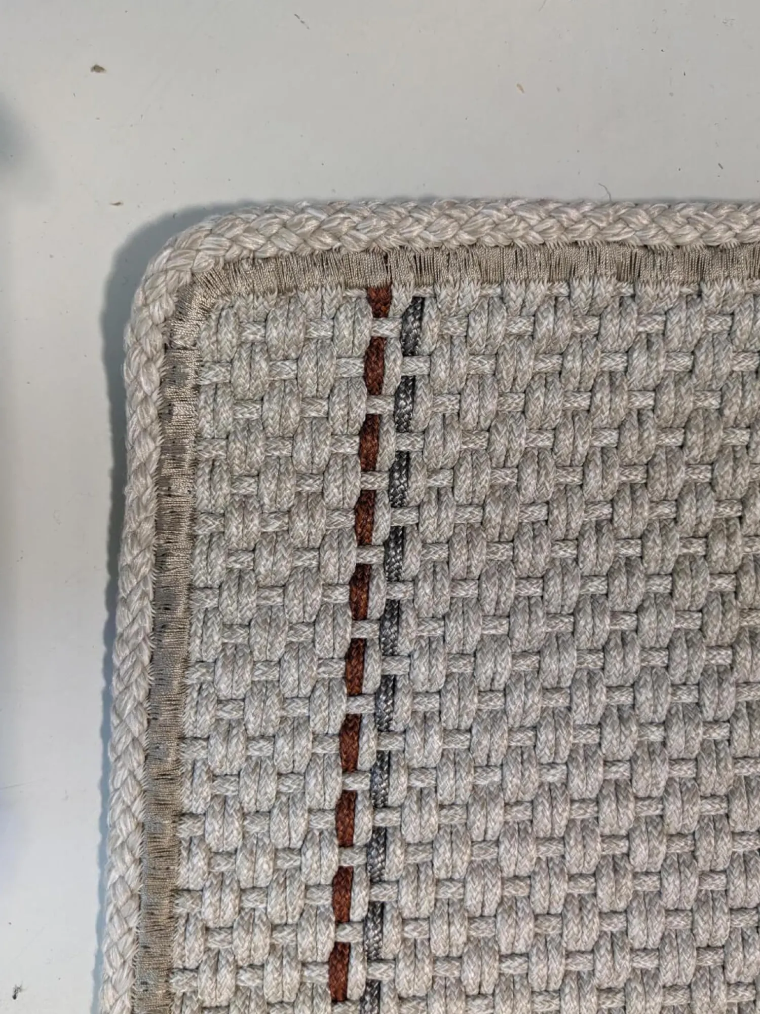 B&B Italia Teppiche|Outdoor-Teppich Piet TPI30 Mehrfarben Beige Blau Rot