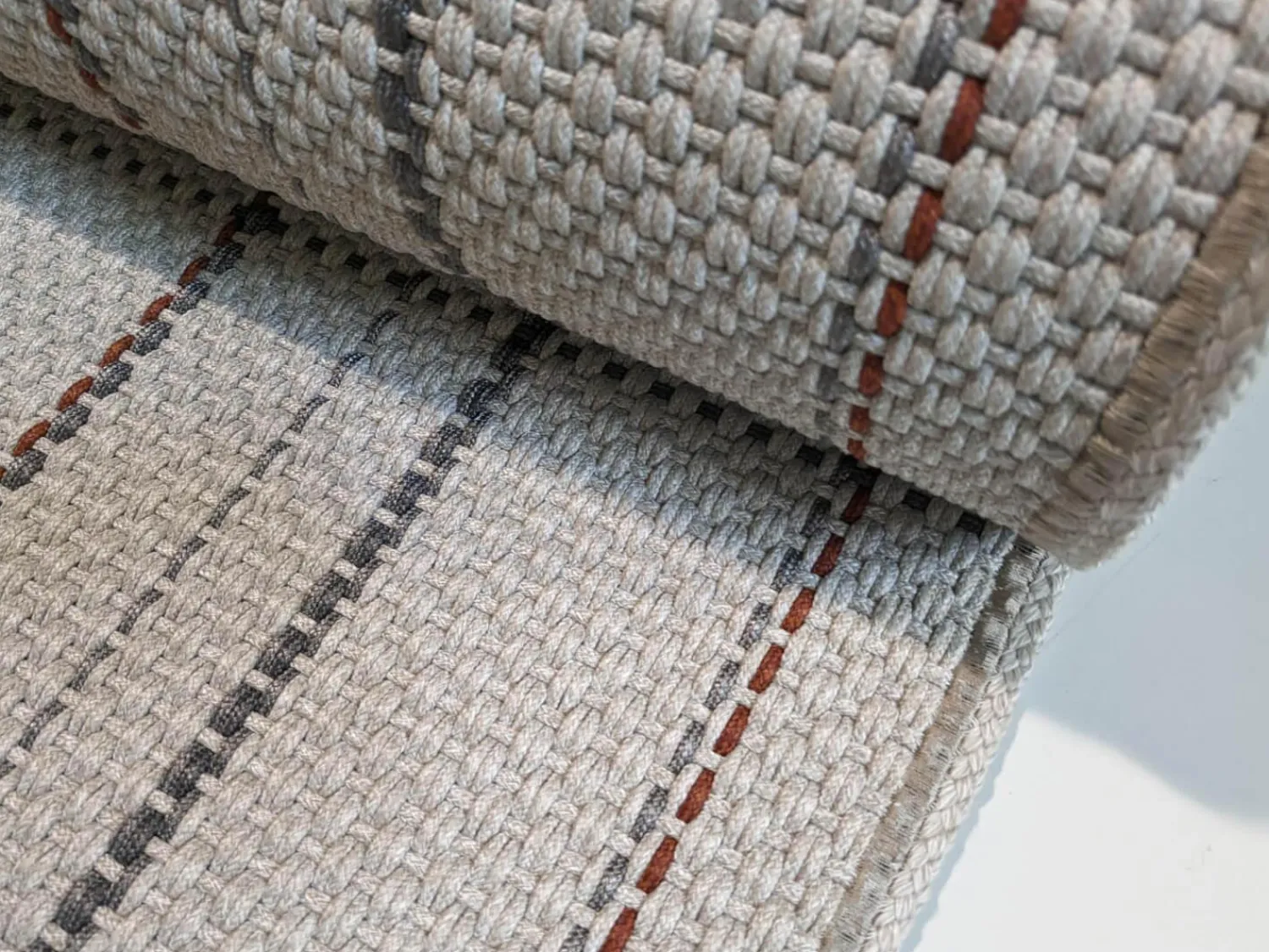 B&B Italia Teppiche|Outdoor-Teppich Piet TPI30 Mehrfarben Beige Blau Rot