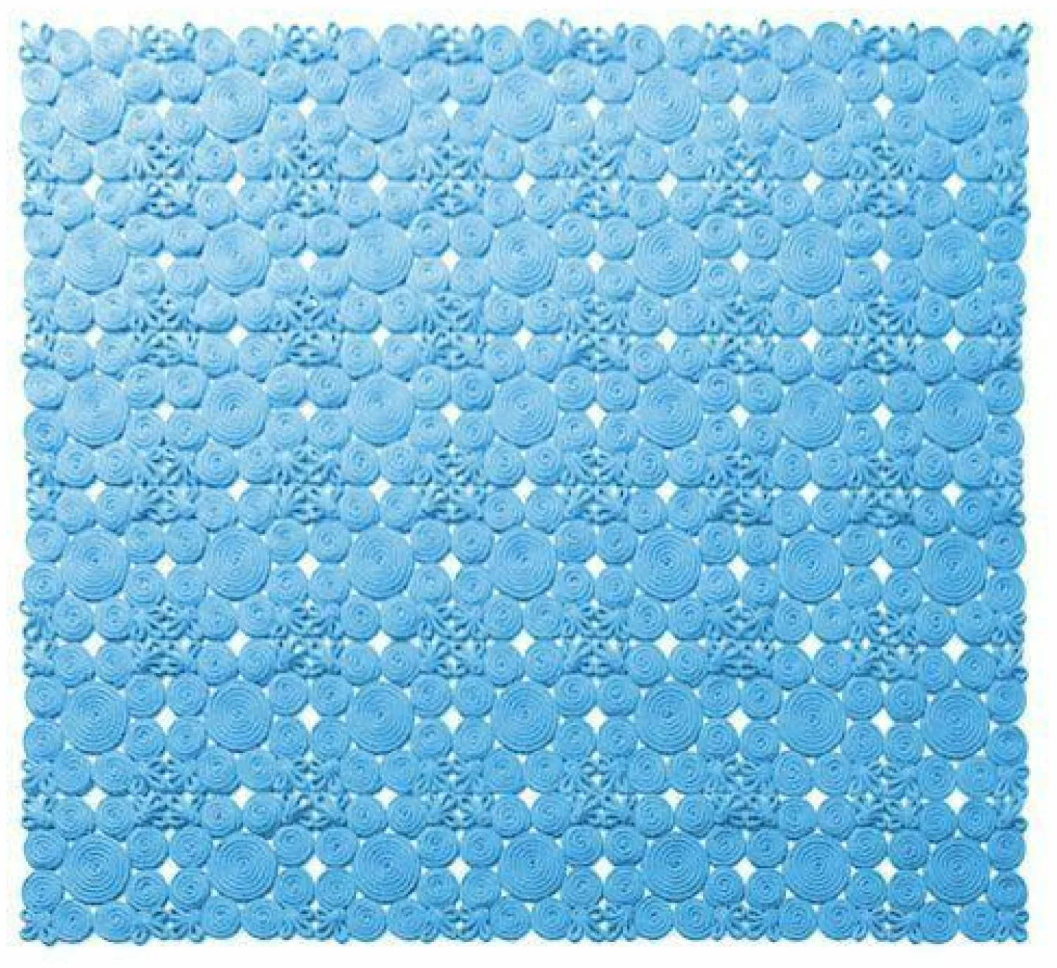 Paola Lenti Teppiche|Outdoorteppich Spin TASN00B Stoff Fiordaliso Blu Chiaro T9857 Blau 198x198