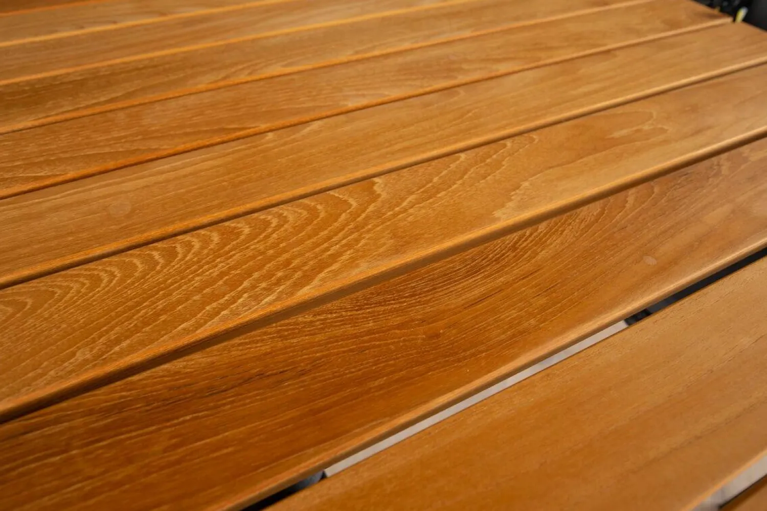 Cane Line Gartentische|Outdoor-Tisch Core Teak Gestell In Lava Grey