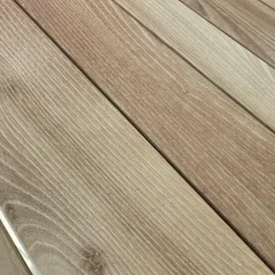 Janua Gartentische|Outdoortisch S600 Akazie Roh Gebürstet Gestell Edelstahl Grauweiß Pulverbeschichtet