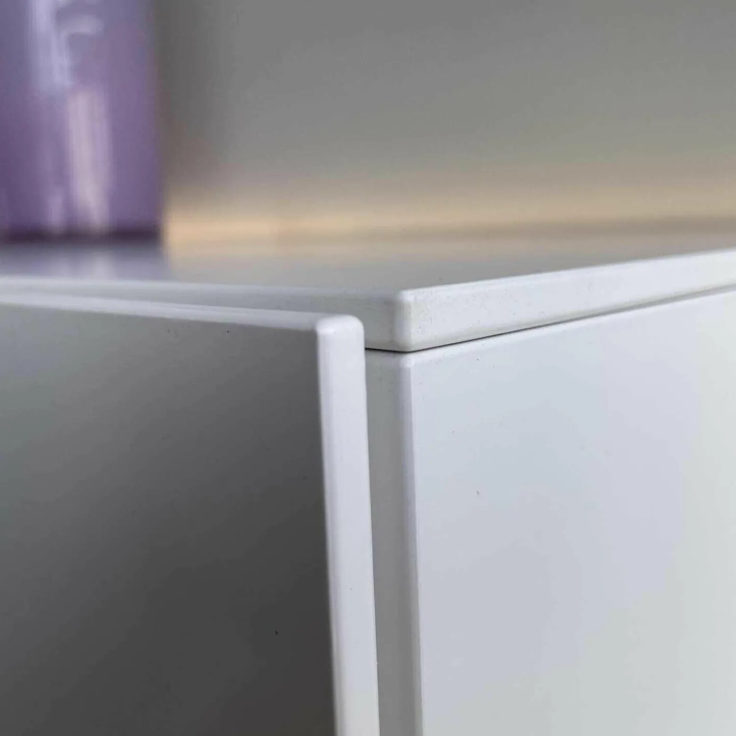 Kettnaker Wohnwände & Tv-Lowboards|Paneelwand Alea Lack Weiß Mit Beleuchtung Und Glas Einlegeböden