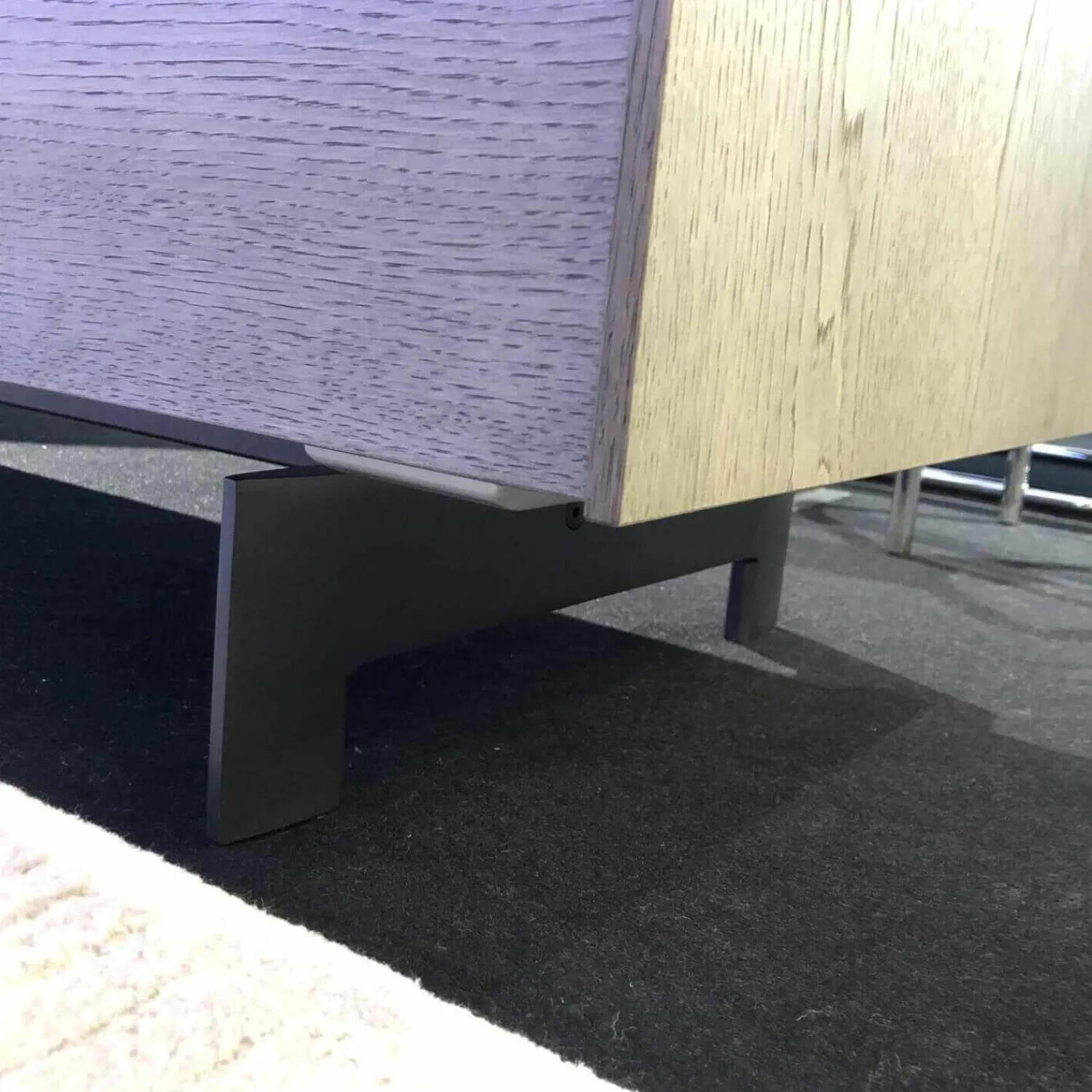 Molteni & C Kommoden & Sideboards|Password Evolution Sideboard Eiche Graphit Matt Gestell Zinnfarben