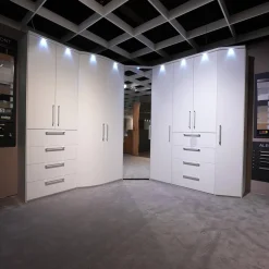 Nolte Kleiderschränke|Planungsschrank Horizont Polarweiß Mit Beleuchtung