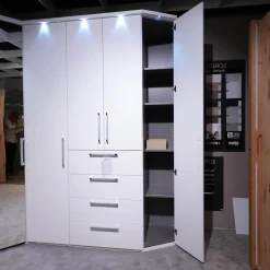 Nolte Kleiderschränke|Planungsschrank Horizont Polarweiß Mit Beleuchtung