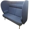 Fritz Hansen 2-Sitzer-Sofas|Plenum Zweisitzer Sofa Stoff Capture 6001 Blau Gestell Anthrazit