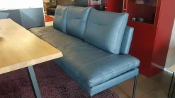 WK Wohnen Bänke|Polsterbank WK702 Leder Toledo Marine