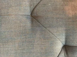 Team 7 Bänke|Polsterbank Yps Stoff Kvadrat Canvas 734 Untergestell Eiche Massiv Weißöl