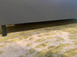 Kettnaker Polsterbetten|Polsterbett Stoff Maple Anthrazit Mit Lowboard 2 Nachttische Sowie Beleuchtung Im Kopfteil Intrigiert Ohne Matratze Ohne Lattenrost