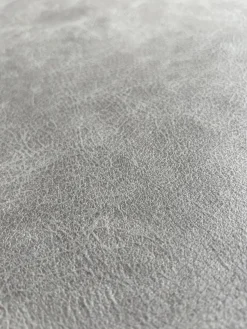 Global Ecksofas|Polstergarnitur Cornella Style Stoff Bulus FB32 Silber Grau Fuß Metall Inklusive Kissen