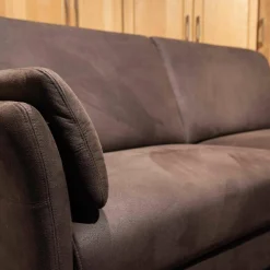 Puhlmann Polstergruppen|Polstergarnitur Ohio 2 Sofas 1 Sessel Braun Microfiber Deluxe Espresso 210