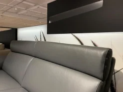 Puhlmann Polstergruppen|Polstergarnitur Parlando R Leder Savana 18 1748 Anthrazit