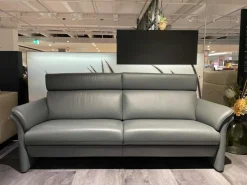 Puhlmann Polstergruppen|Polstergarnitur Parlando R Leder Savana 18 1748 Anthrazit