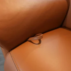 himolla Polstergruppen|Polstergruppe 4895 Caprice Leder 24 Longlife Camel Braun Füße Schwarz