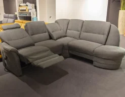 Arco Polstergruppen|Polstergruppe Aalen Stoff 6008 Lavado Fresh 8 Farbe Ebenholz Mit Relaxfunktion