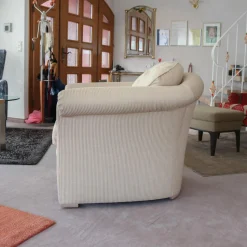 Finkeldei Polstergruppen|Polstergruppe Cavalli Stoff Sanderson A Beige Füße Massivholz