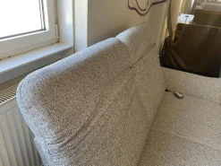 Fischer und Schreiner Polstergruppen|Polstergruppe Chiemsee Stoff Camo Granit Grau Fuß Metall Schwarz Mit Elektrischer Sitztiefenverstellung Und Relaxfunktion