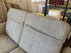 Fischer und Schreiner Polstergruppen|Polstergruppe Chiemsee Stoff Camo Granit Grau Fuß Metall Schwarz Mit Elektrischer Sitztiefenverstellung Und Relaxfunktion