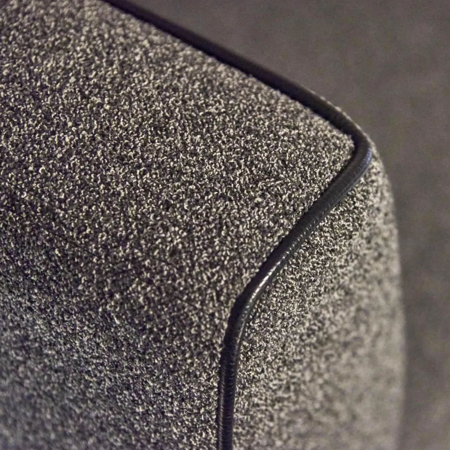Credo Polstergruppen|Polstergruppe Lobby Stoff 9400 Clip Grau Naht Keder 80293 Rio Anthrazit Füße Vierkant Chrom