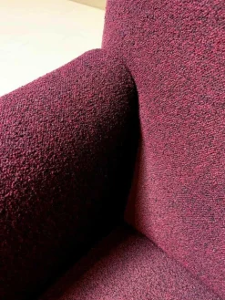 Leolux Ecksofas|Polstergruppe Rooby Stoff 4 83290 Villa 90 Violett mit Sessel