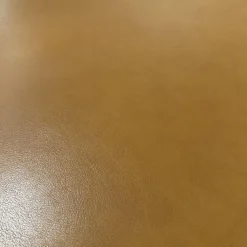 Walter Knoll Hocker & Sitzsäcke|Polstersitz Prime Time 490 H1 Leder Elen 1401 Tan Braun Kufen Aluminium Poliert