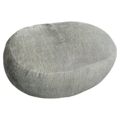 Ivano Redaelli Hocker & Sitzsäcke|Pouf Friz Bezug Stoff Tesis Dunkelgrau