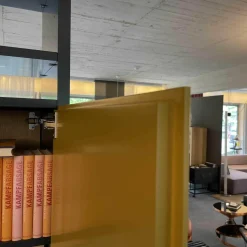 Interlübke Regale|Raumteilerregal Studimo Lack Matt Anthrazit Fronten Lack Matt Curry Eiche Furnier