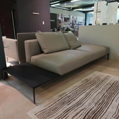 Walter Knoll Daybeds & Recamieren|Recamiere Jaan Living 783 25 Bezug Leder Safari Mineral Grau Ohne Ablageboard