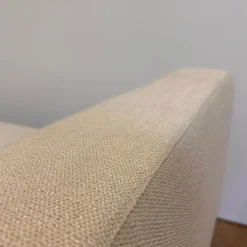 Walter Knoll Daybeds & Recamieren|Recamiere Jaan Living 783 25 RA L Stoff Tonga 7615 Off White Beige Gestell Hochglanz Poliert Mit Kissen